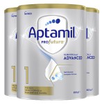 【澳洲直邮】Nutricia爱他美 Aptamil白金 1段奶粉 3桶 新包装（注：新版克重从900g降到800g）